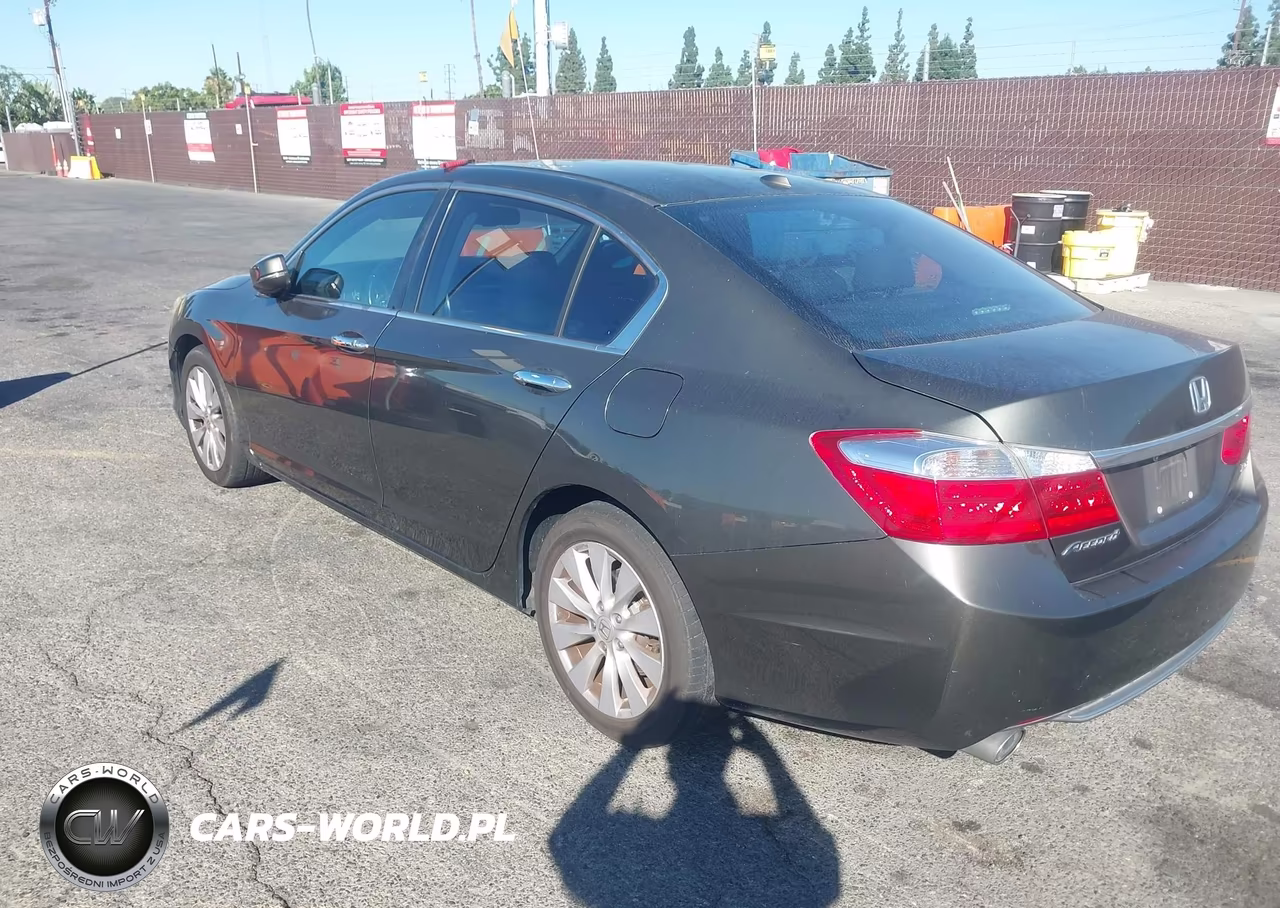 2014 Honda Accord Ex-L V-6 VIN:1HGCR3F87EA022291 - 3