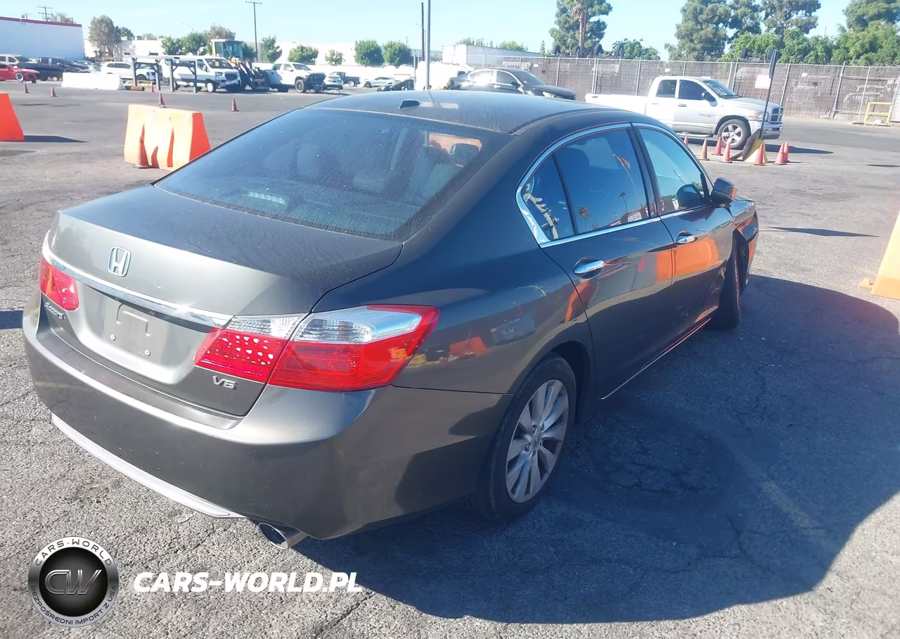 2014 Honda Accord Ex-L V-6 VIN:1HGCR3F87EA022291 - 4