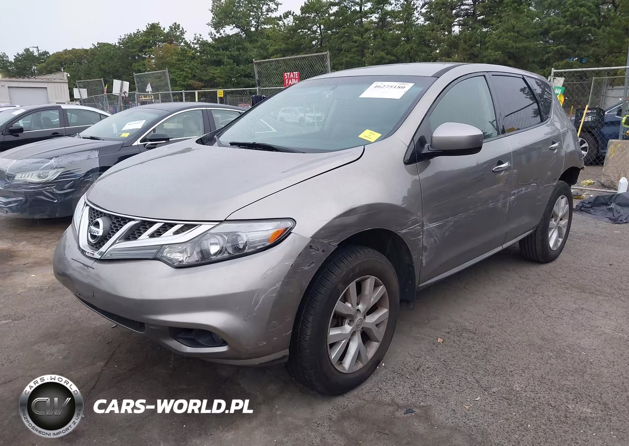 2011 Nissan Murano S VIN:JN8AZ1MW3BW169786 - 2