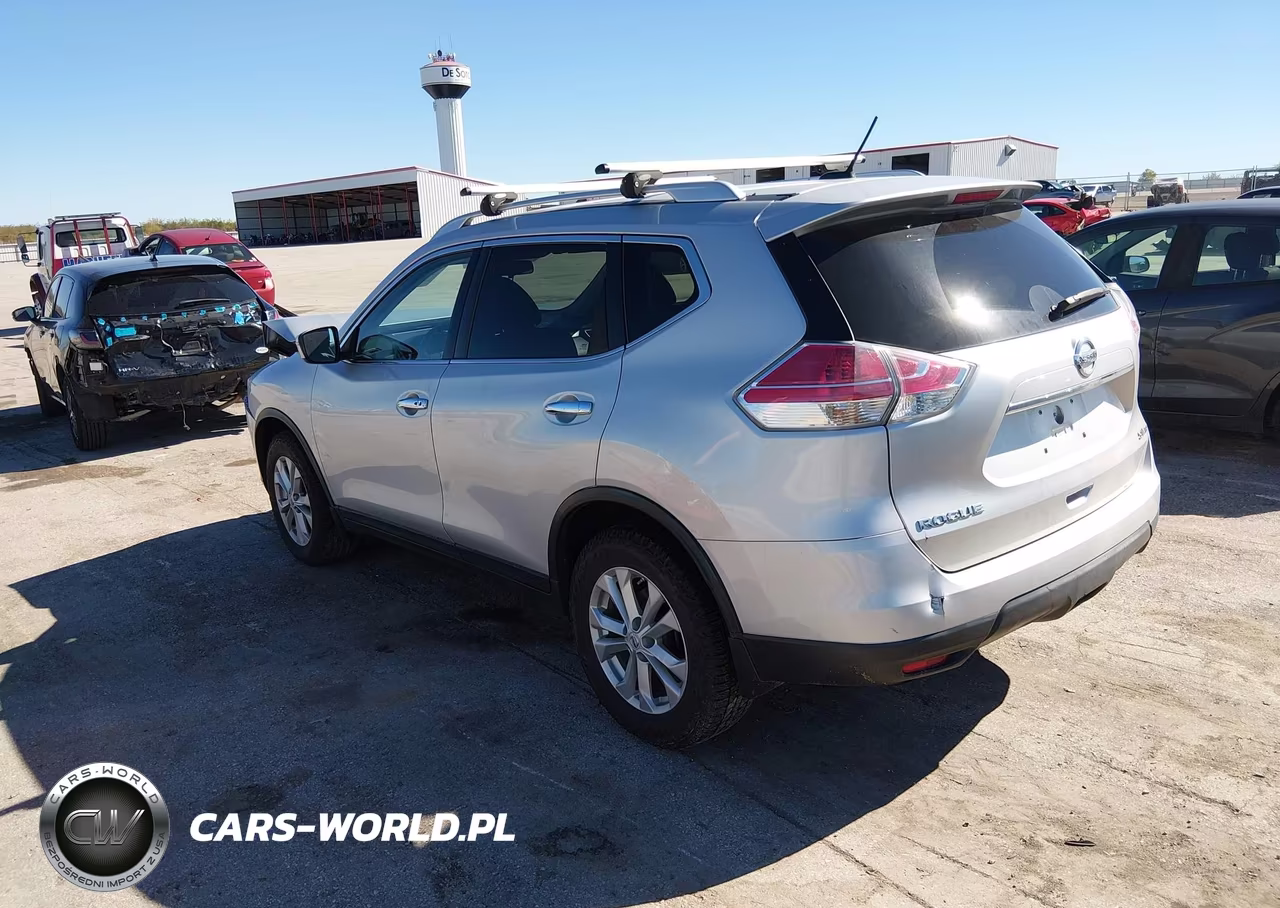 2016 Nissan Rogue Sv VIN:KNMAT2MV9GP650461 - 3