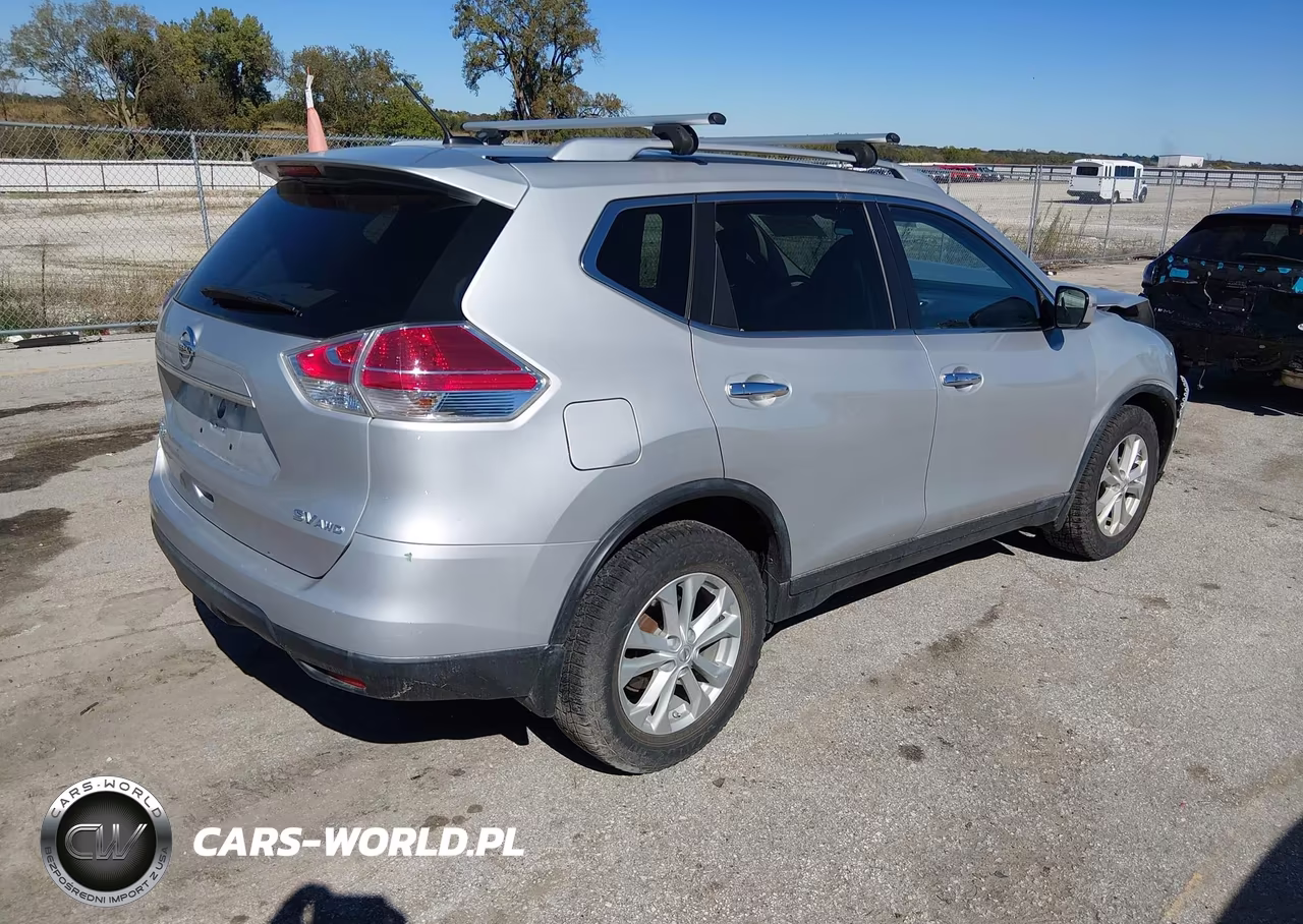 2016 Nissan Rogue Sv VIN:KNMAT2MV9GP650461 - 4