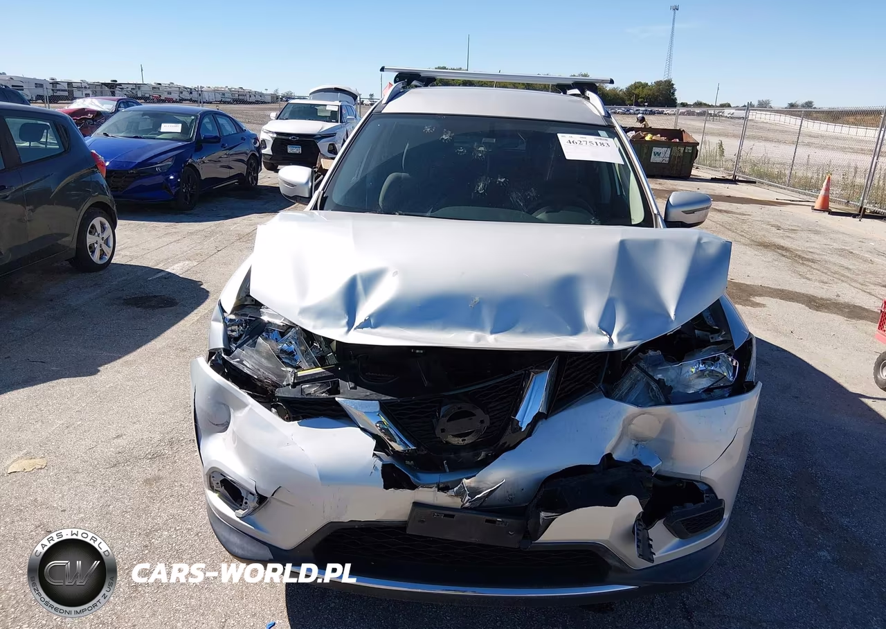 2016 Nissan Rogue Sv VIN:KNMAT2MV9GP650461 - 6