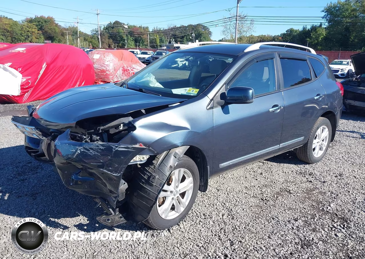 2013 Nissan Rogue Sv VIN:JN8AS5MV0DW139831 - 2