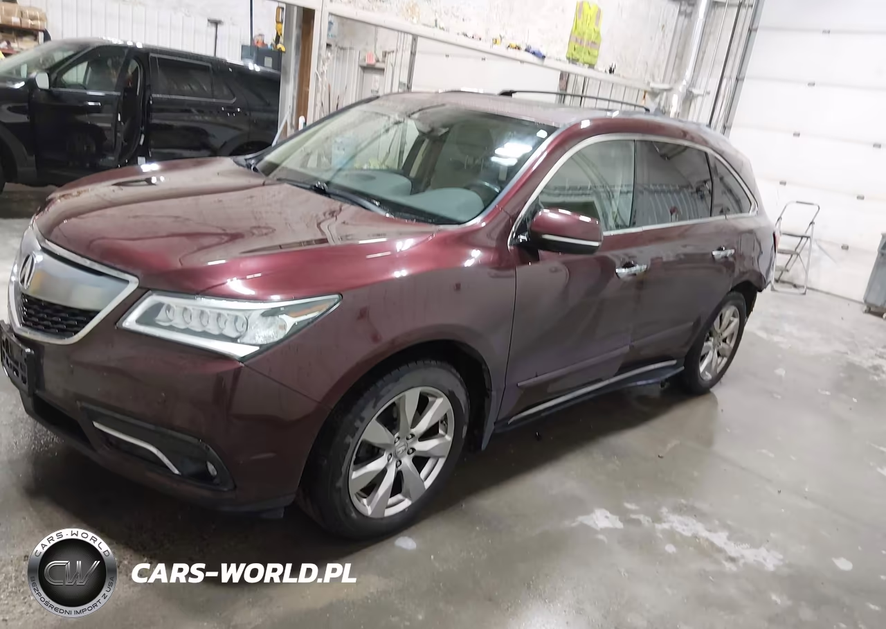 2016 Acura Mdx Advance Entertainment Packages-Advance Package VIN:5FRYD4H90GB050196 - 14