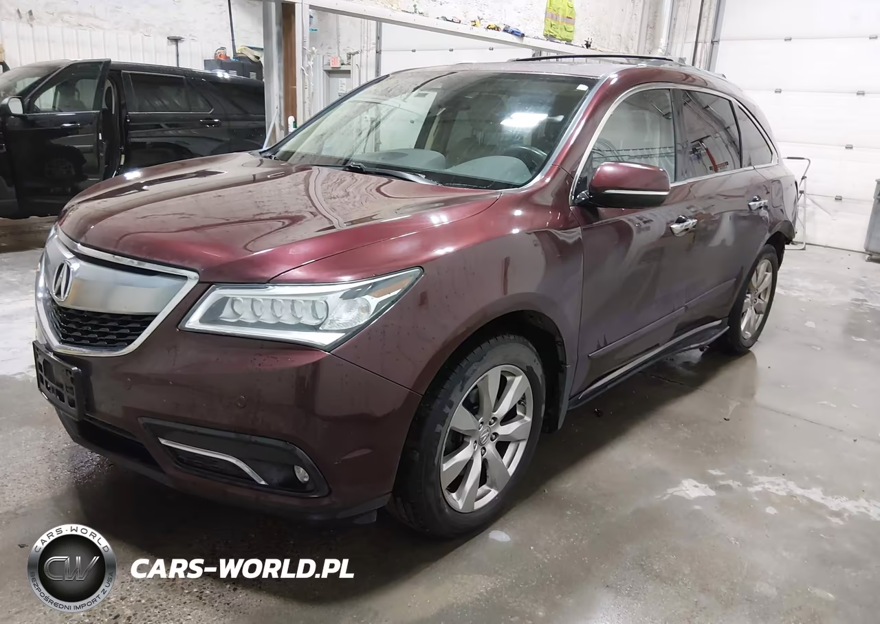 2016 Acura Mdx Advance Entertainment Packages-Advance Package VIN:5FRYD4H90GB050196 - 2