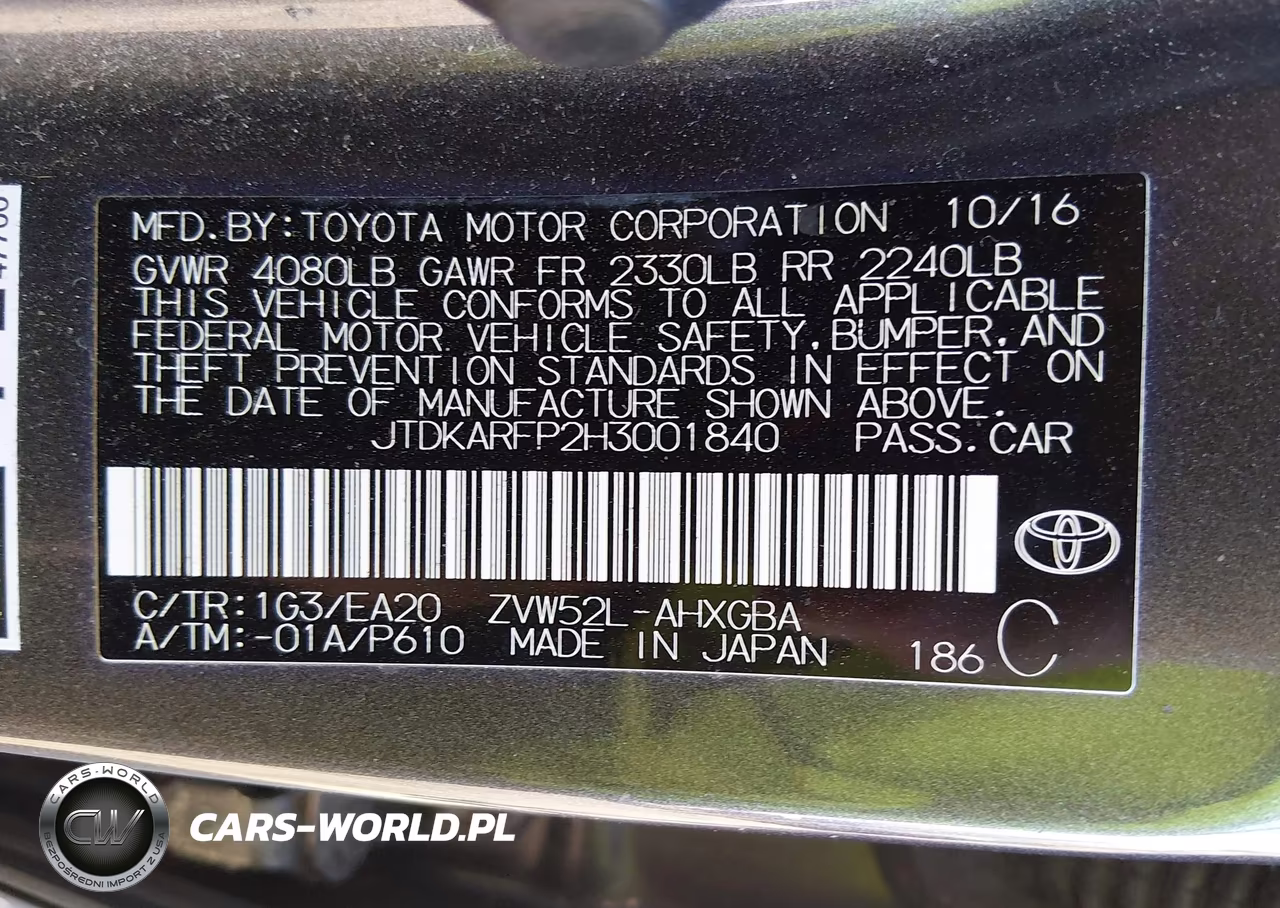 2017 Toyota Prius Prime Premium VIN:JTDKARFP2H3001840 - 9