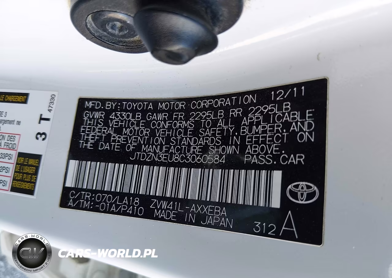 2012 Toyota Prius V Five VIN:JTDZN3EU8C3060584 - 9