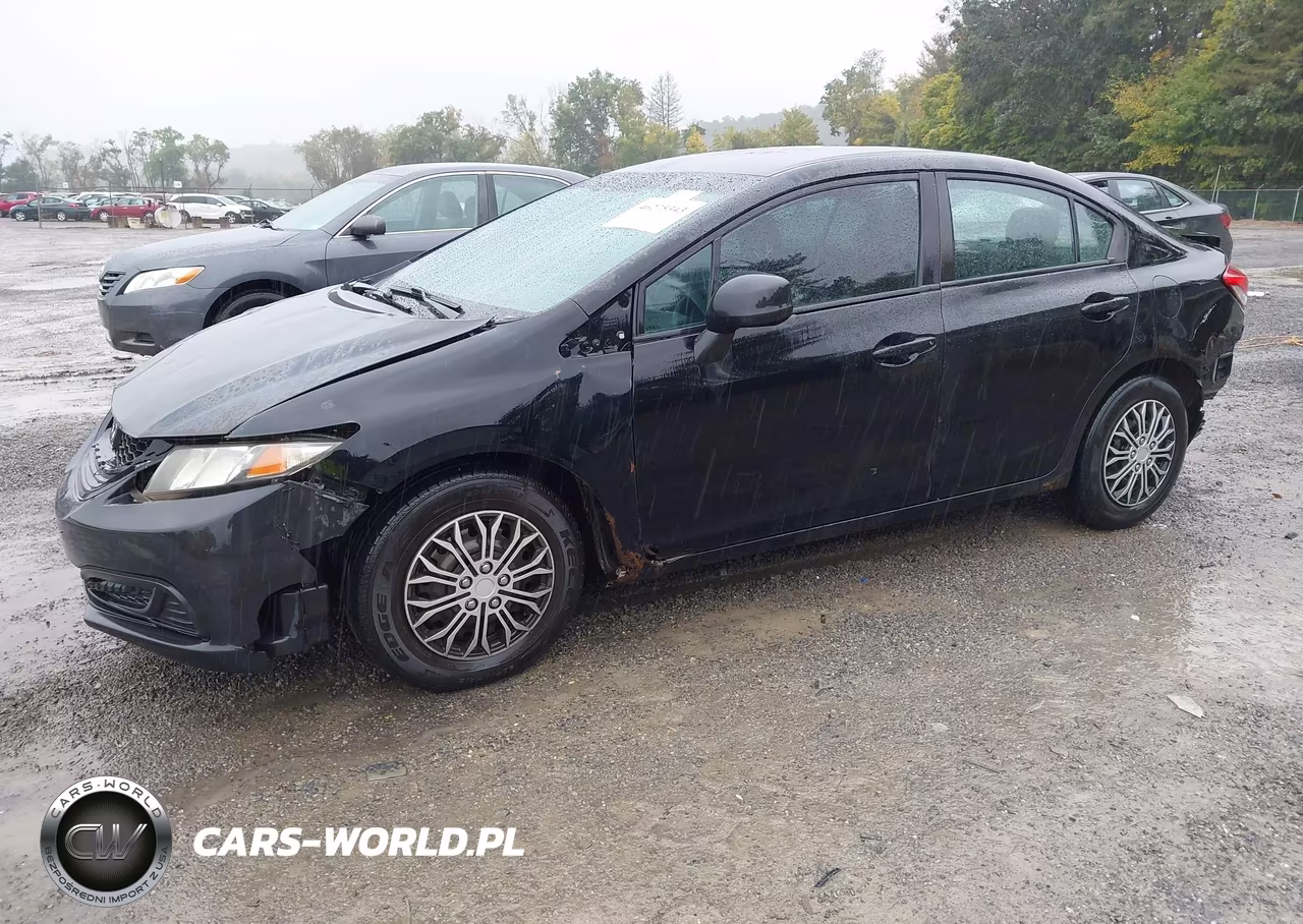 2013 Honda Civic Lx VIN:19XFB2F54DE044552 - 2