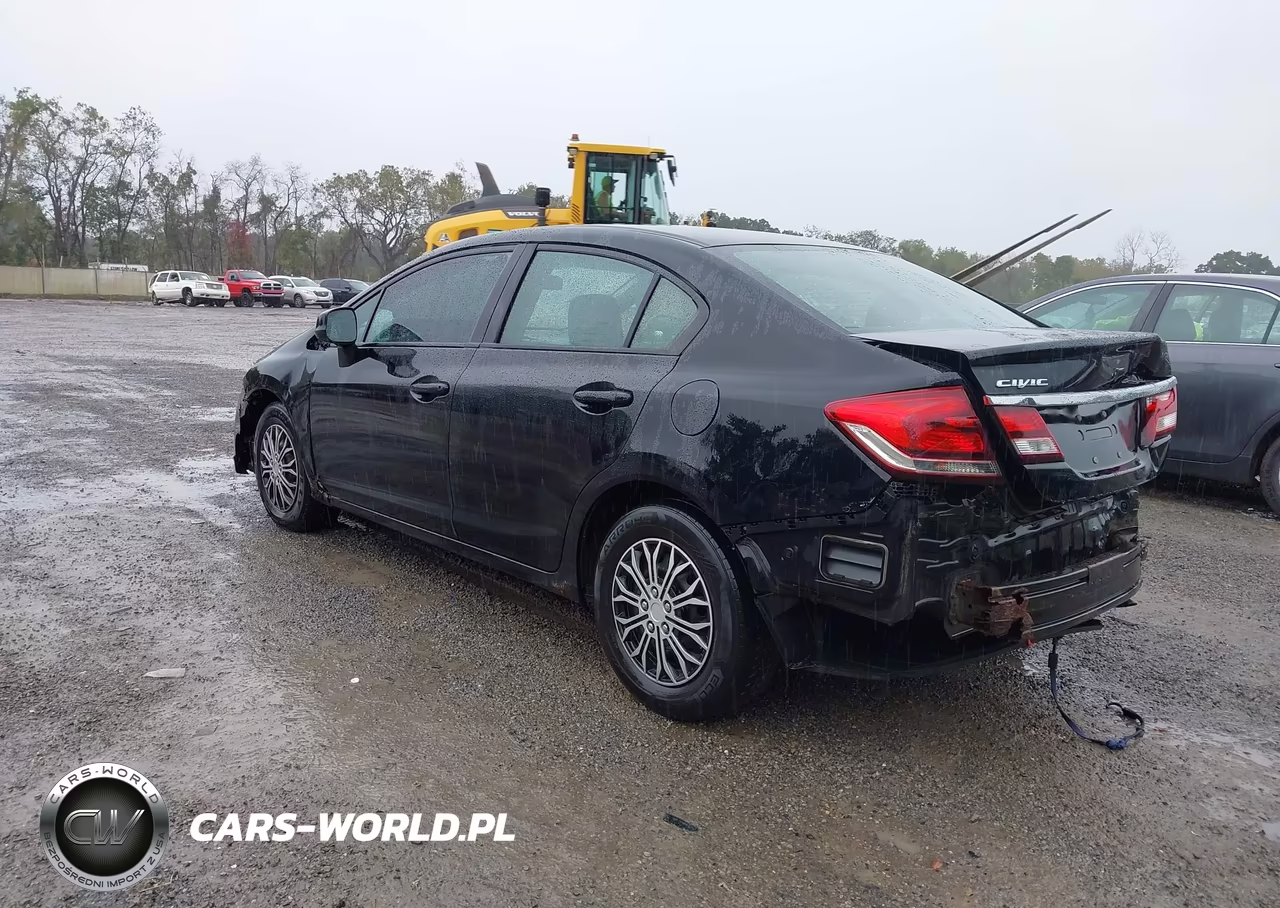 2013 Honda Civic Lx VIN:19XFB2F54DE044552 - 3
