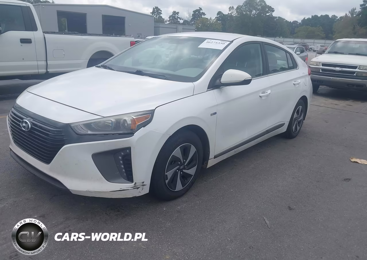 2017 Hyundai Ioniq Hybrid Sel VIN:KMHC75LC0HU047461 - 2
