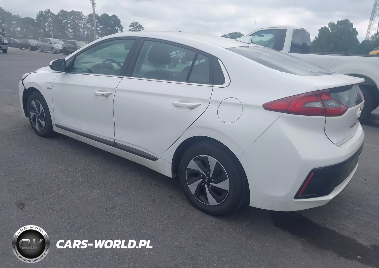 2017 Hyundai Ioniq Hybrid Sel VIN:KMHC75LC0HU047461 - 3