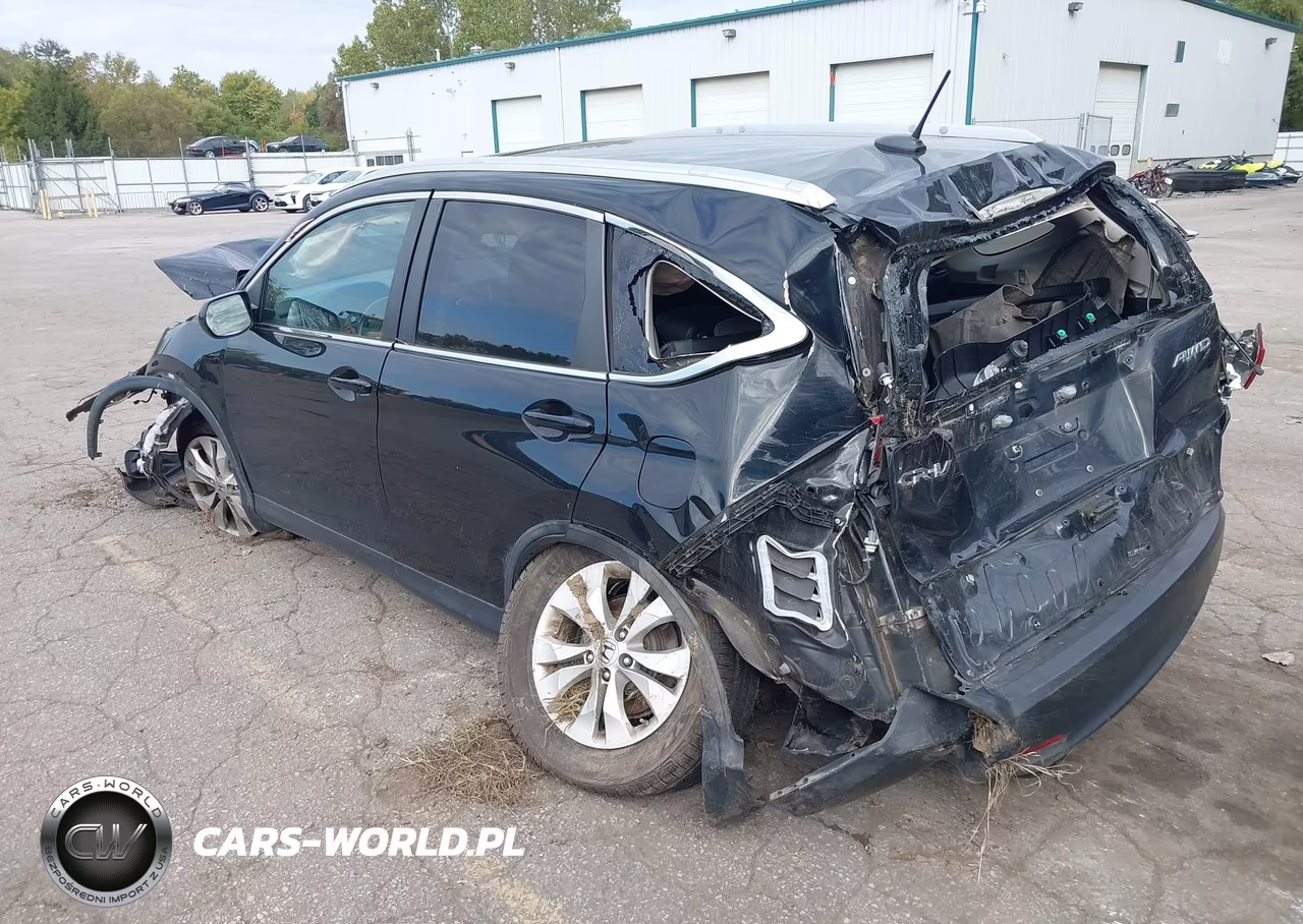 2013 Honda Cr-V Ex-L VIN:5J6RM4H74DL000716 - 3