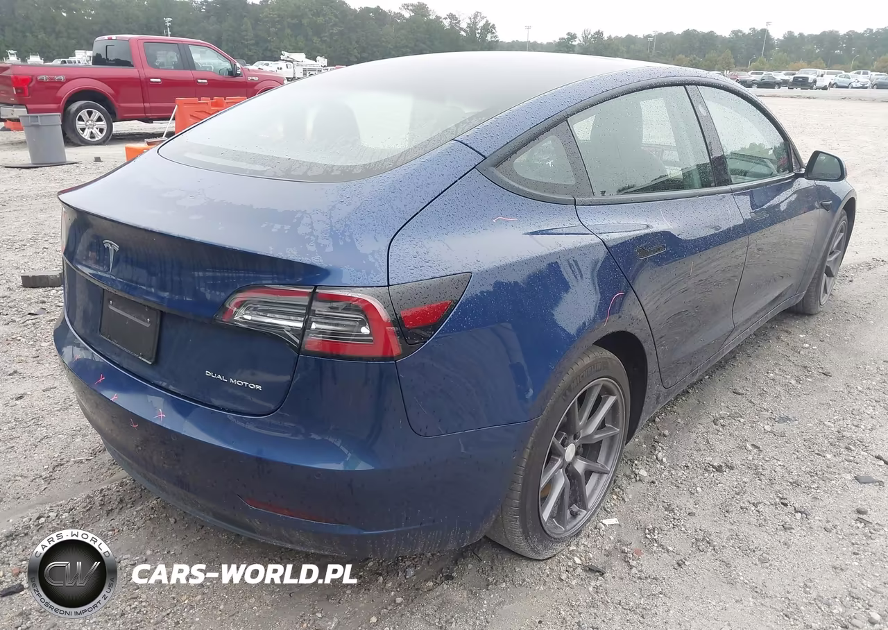 2021 Tesla Model 3 Long Range Dual Motor All-Wheel Drive VIN:5YJ3E1EB5MF979097 - 4