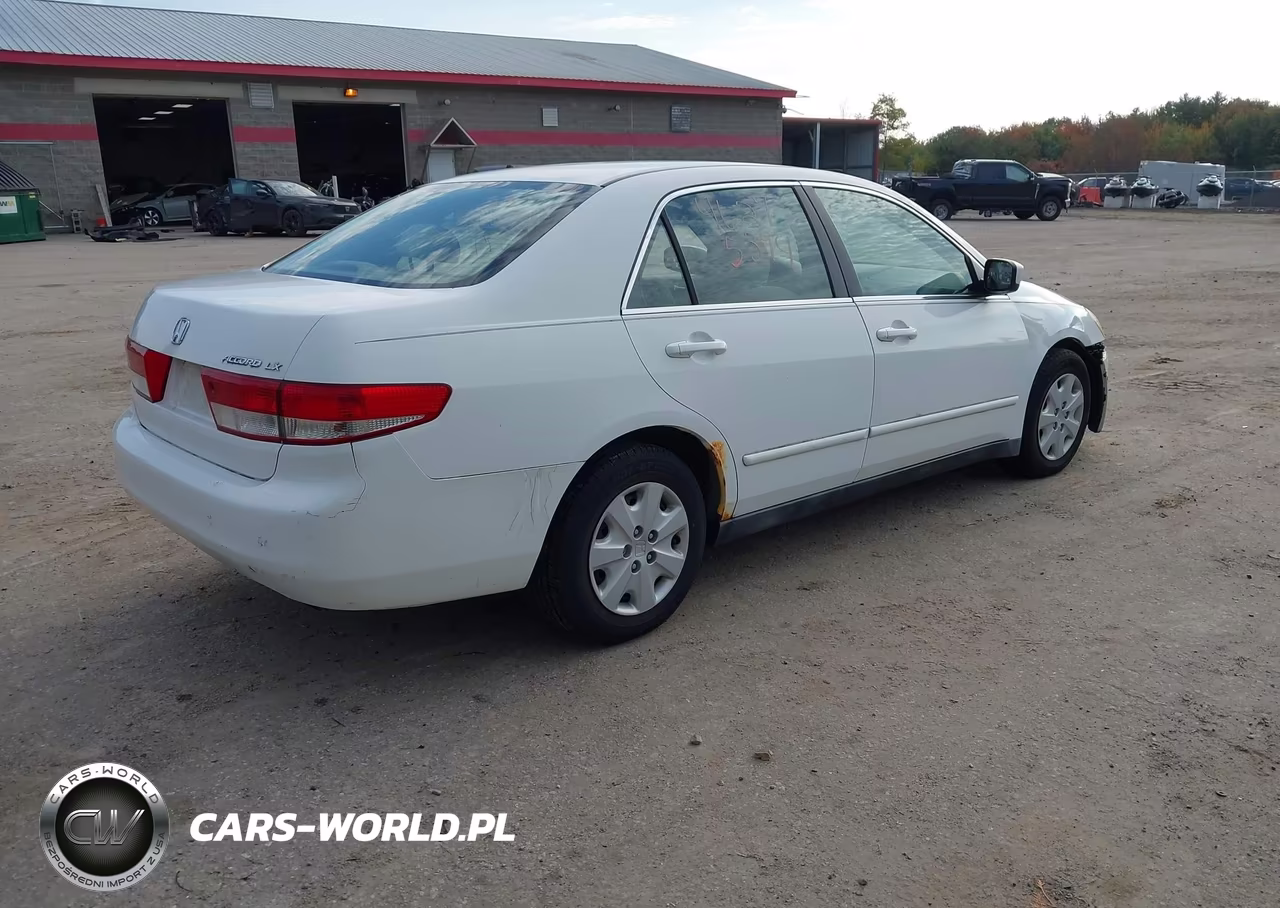 2003 Honda Accord 2.4 Lx VIN:1HGCM563X3A016898 - 4