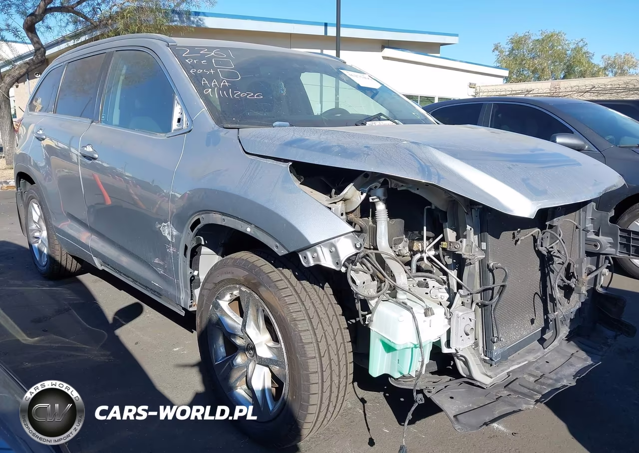 2017 Toyota Highlander Limited – zdjęcie 1 z 19