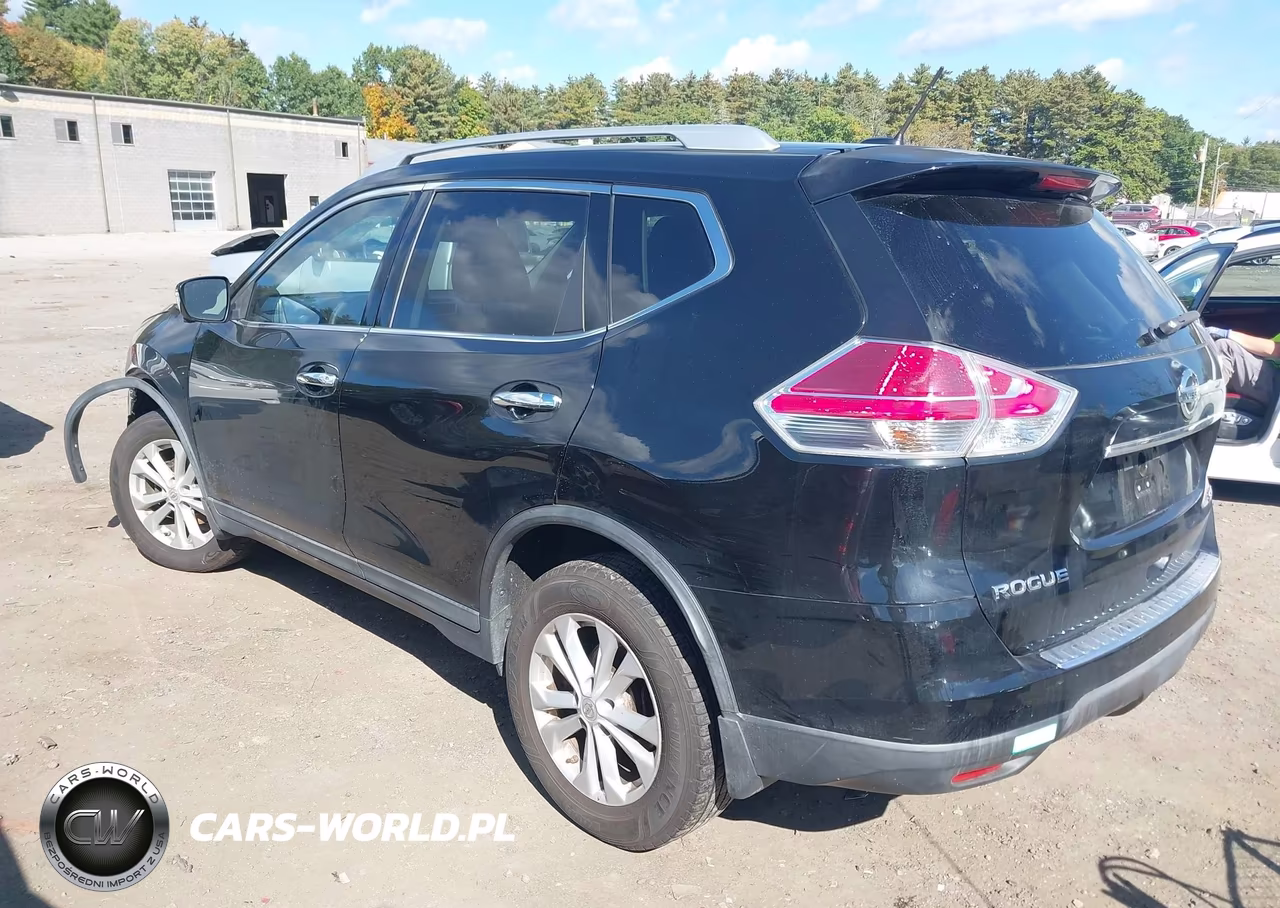 2015 Nissan Rogue Sv VIN:KNMAT2MV3FP578493 - 3