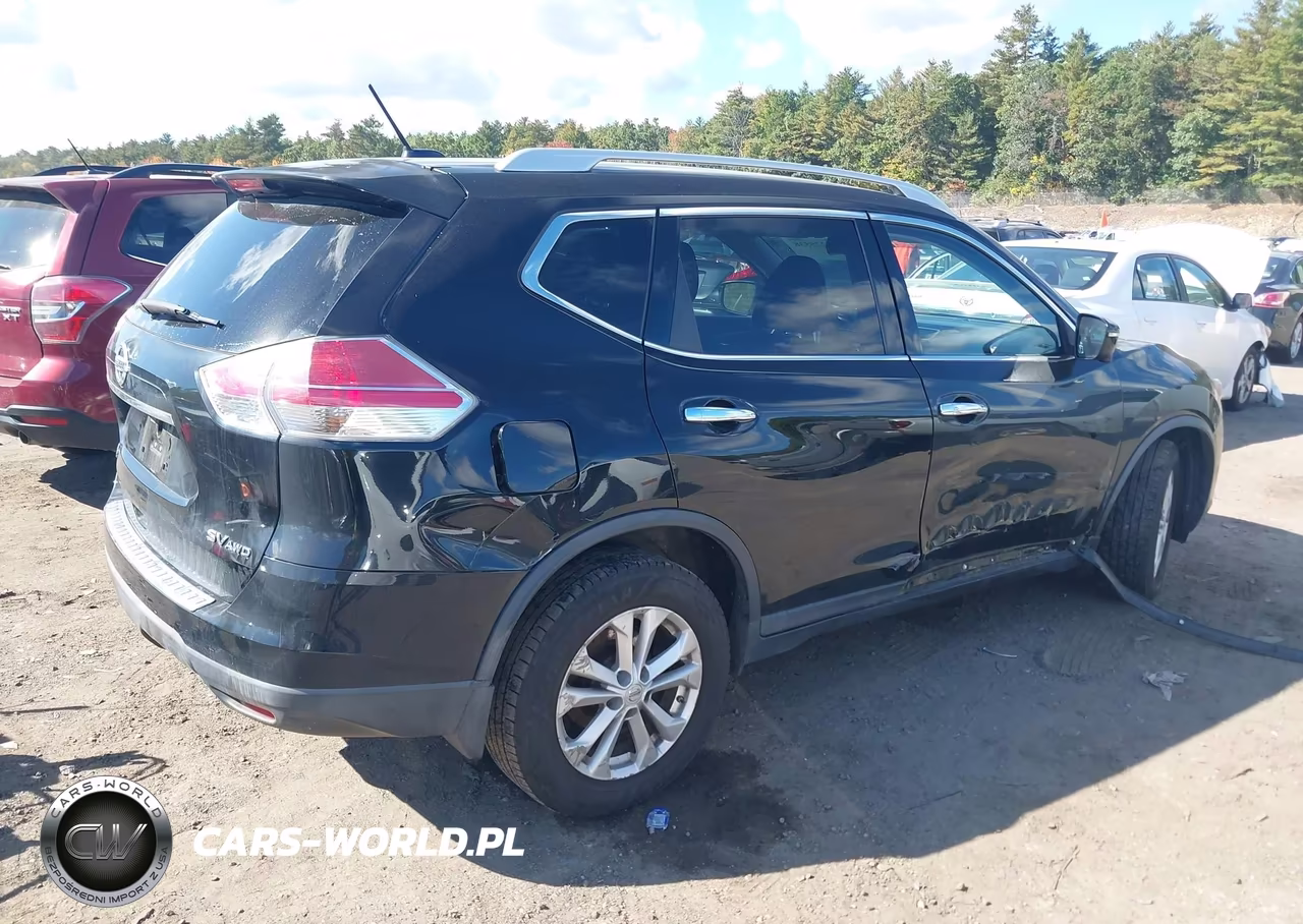 2015 Nissan Rogue Sv VIN:KNMAT2MV3FP578493 - 4