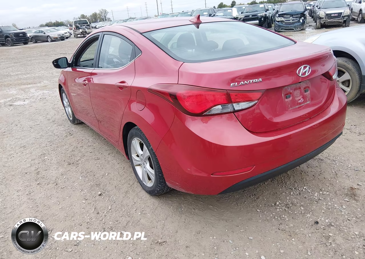 2016 Hyundai Elantra Value Edition VIN:KMHDH4AE9GU501933 - 3