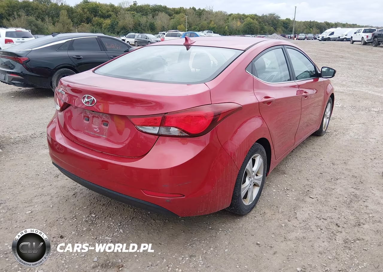 2016 Hyundai Elantra Value Edition VIN:KMHDH4AE9GU501933 - 4