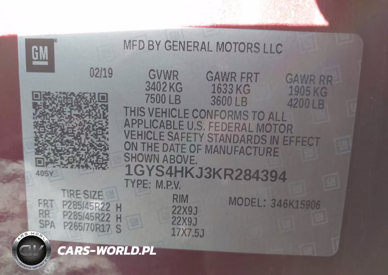 2019 Cadillac Escalade Esv Luxury VIN:1GYS4HKJ3KR284394 - 9