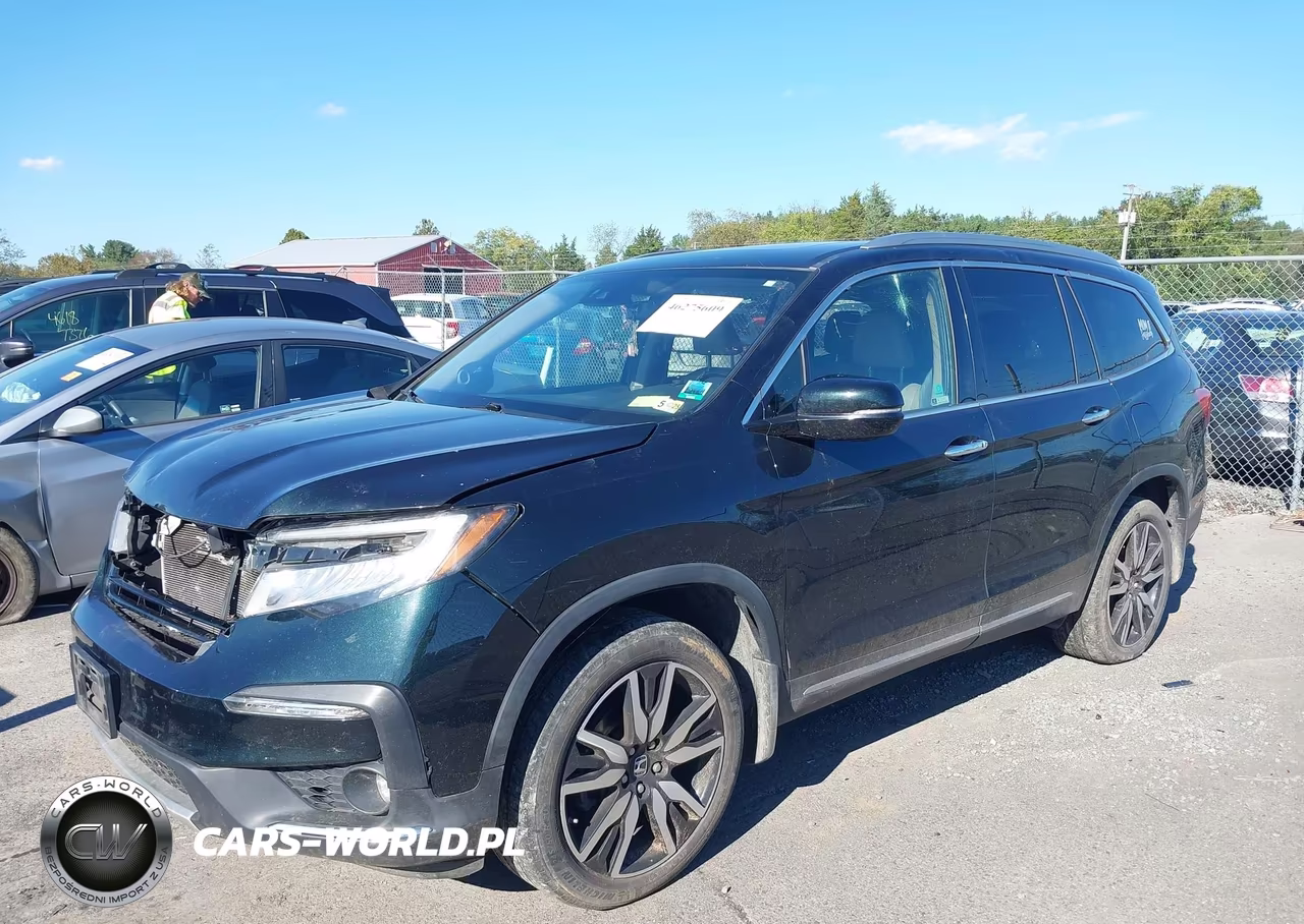 2019 Honda Pilot Elite VIN:5FNYF6H02KB035412 - 2