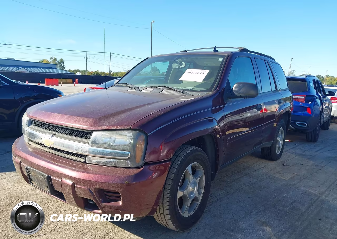 2007 Chevrolet Trailblazer Ls VIN:1GNDT13S672137834 - 2