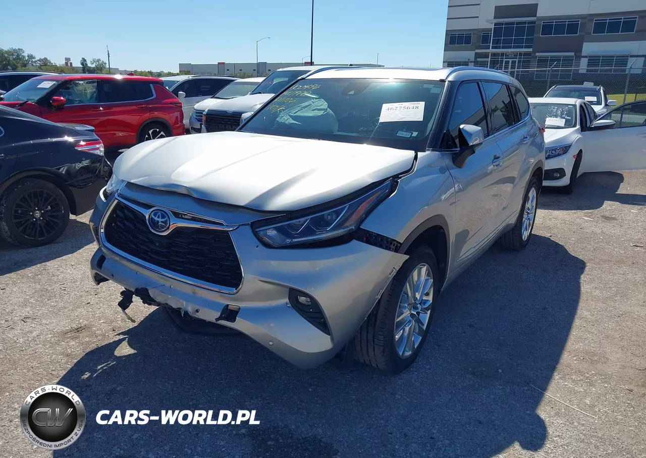 2022 Toyota Highlander Hybrid Limited VIN:5TDYARAH2NS511951 - 2