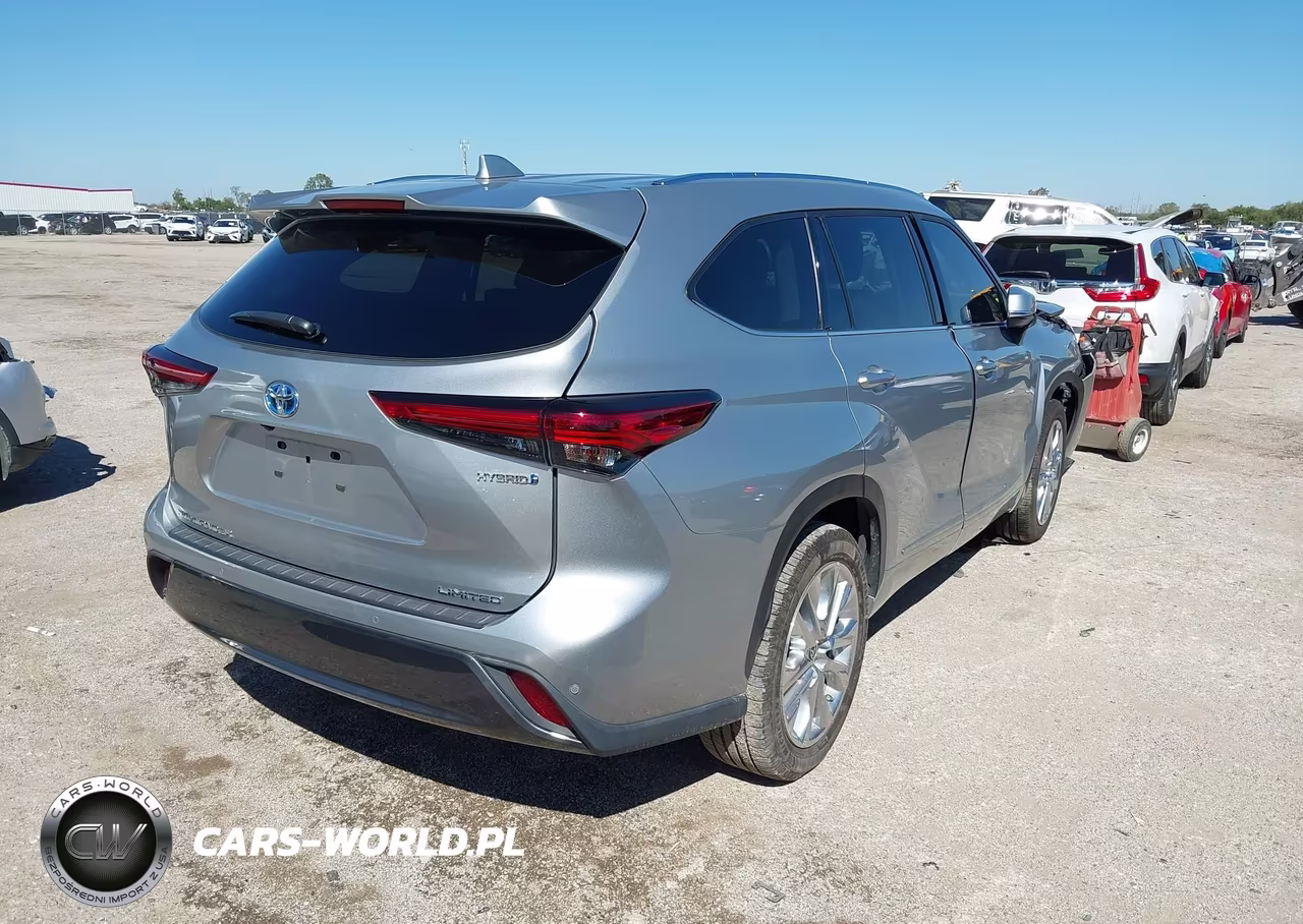 2022 Toyota Highlander Hybrid Limited VIN:5TDYARAH2NS511951 - 4