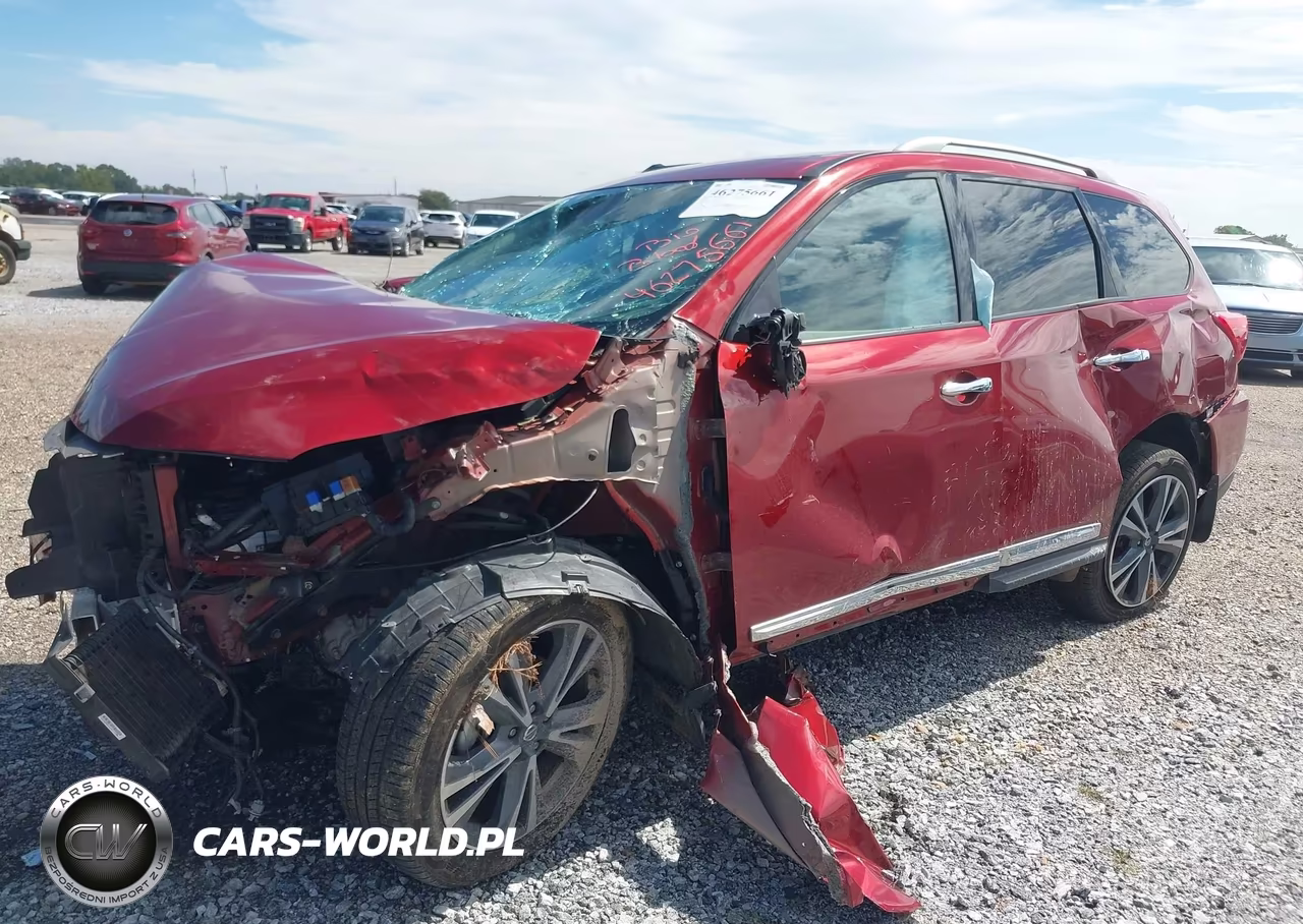 2019 Nissan Pathfinder Platinum VIN:5N1DR2MNXKC629383 - 2