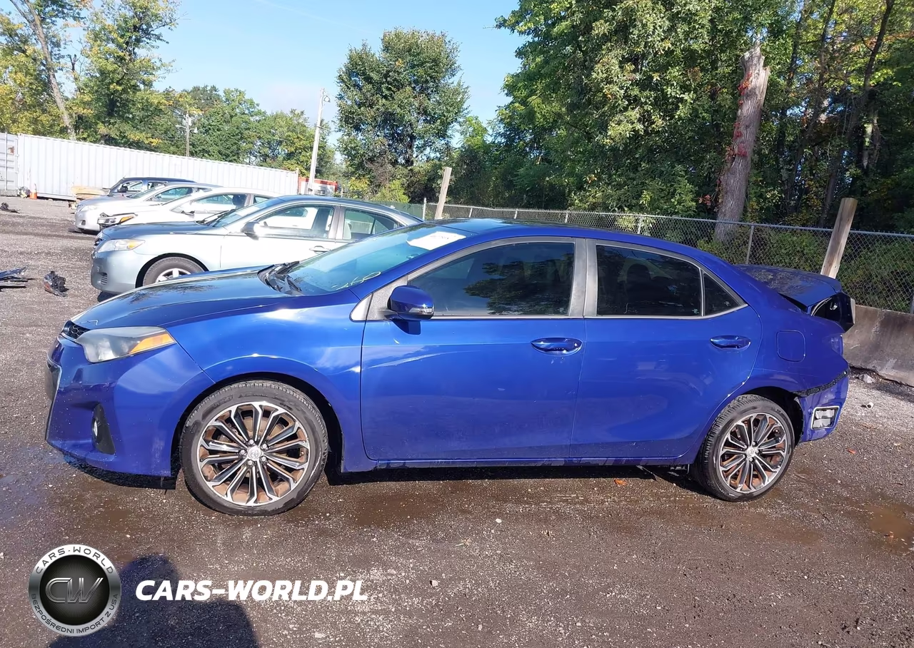 2015 Toyota Corolla S Plus VIN:2T1BURHE1FC481375 - 14