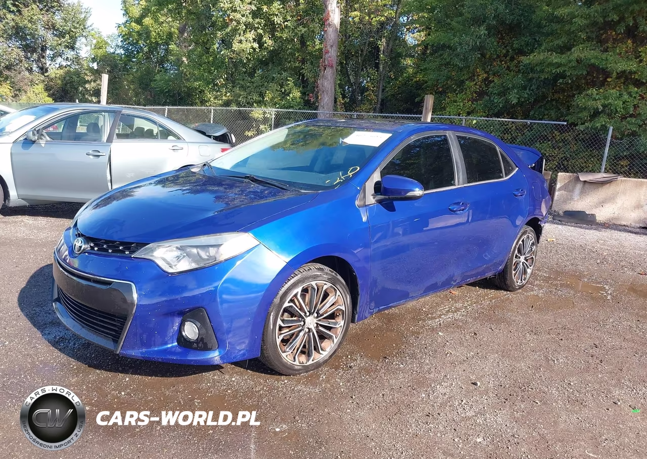 2015 Toyota Corolla S Plus VIN:2T1BURHE1FC481375 - 2