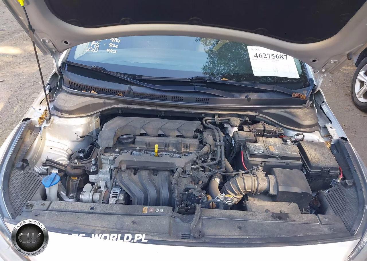 2022 Hyundai Accent Se VIN:3KPC24A68NE176326 - 10