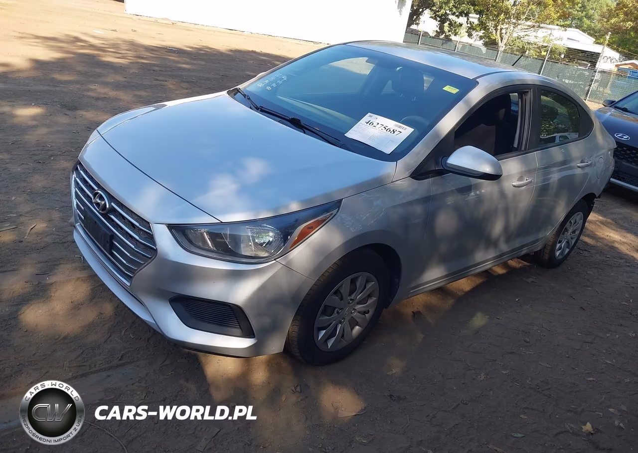 2022 Hyundai Accent Se VIN:3KPC24A68NE176326 - 2