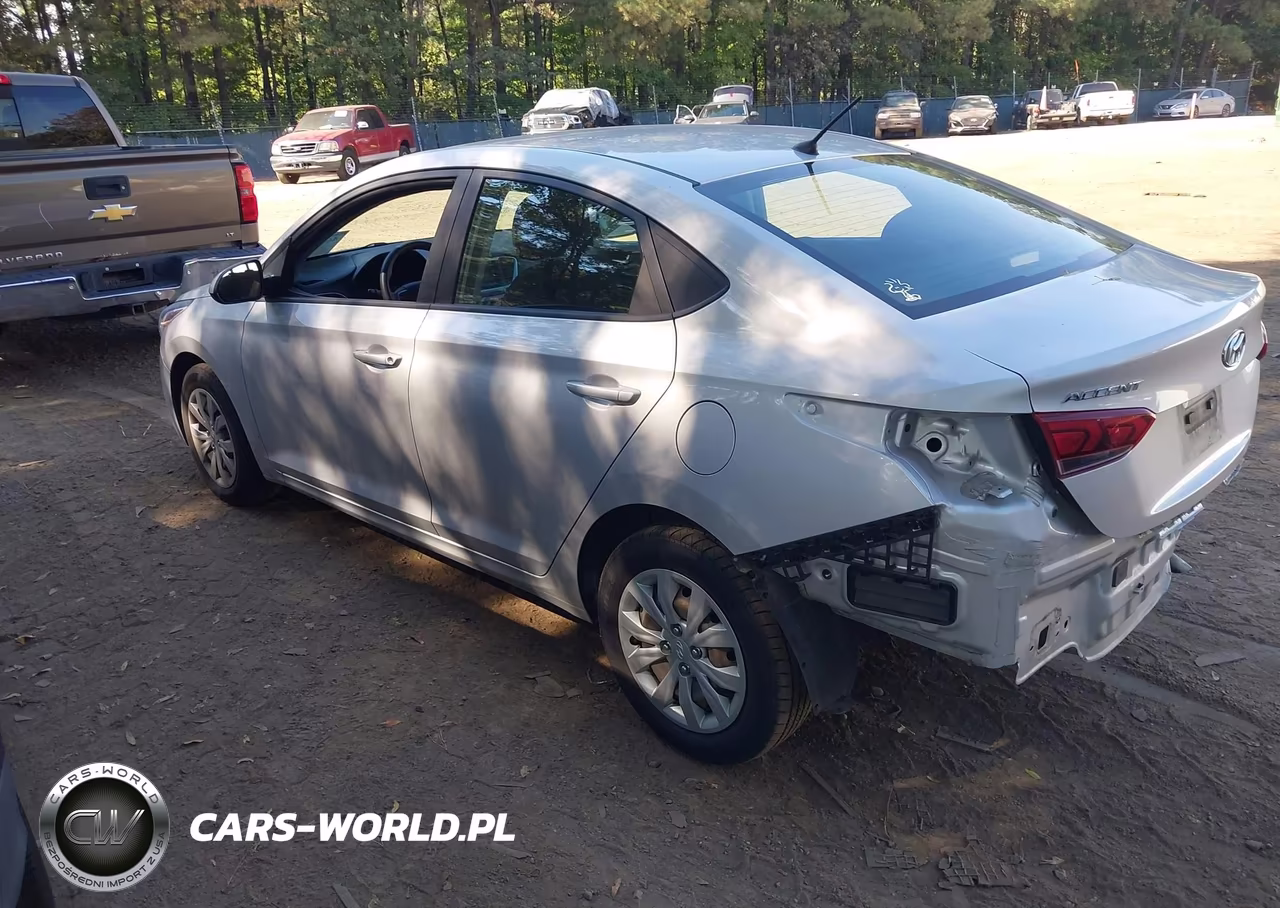 2022 Hyundai Accent Se VIN:3KPC24A68NE176326 - 3