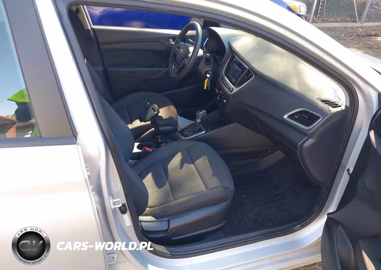 2022 Hyundai Accent Se VIN:3KPC24A68NE176326 - 5