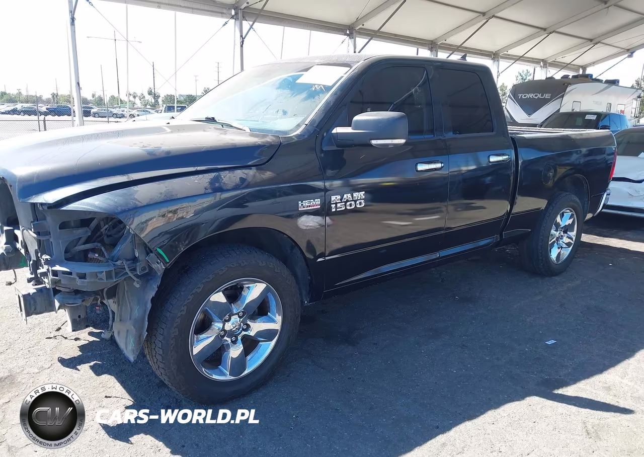 2017 Ram 1500 Big Horn 4X2 6'4 Box VIN:1C6RR6GT2HS775374 - 2