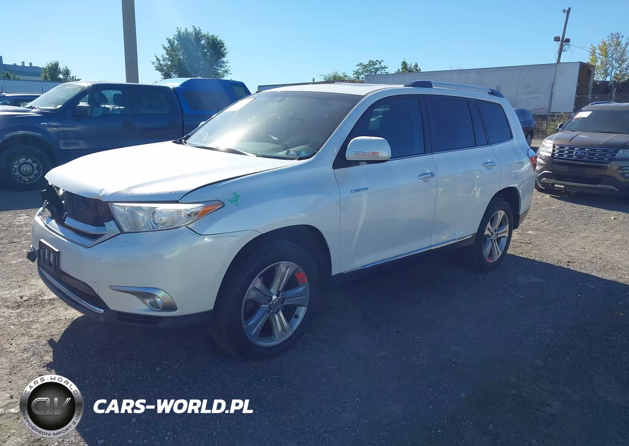 2013 Toyota Highlander Limited V6 VIN:5TDDK3EH8DS225815 - 2
