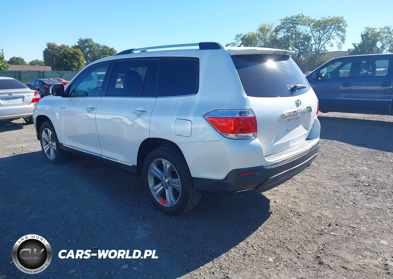 2013 Toyota Highlander Limited V6 VIN:5TDDK3EH8DS225815 - 3