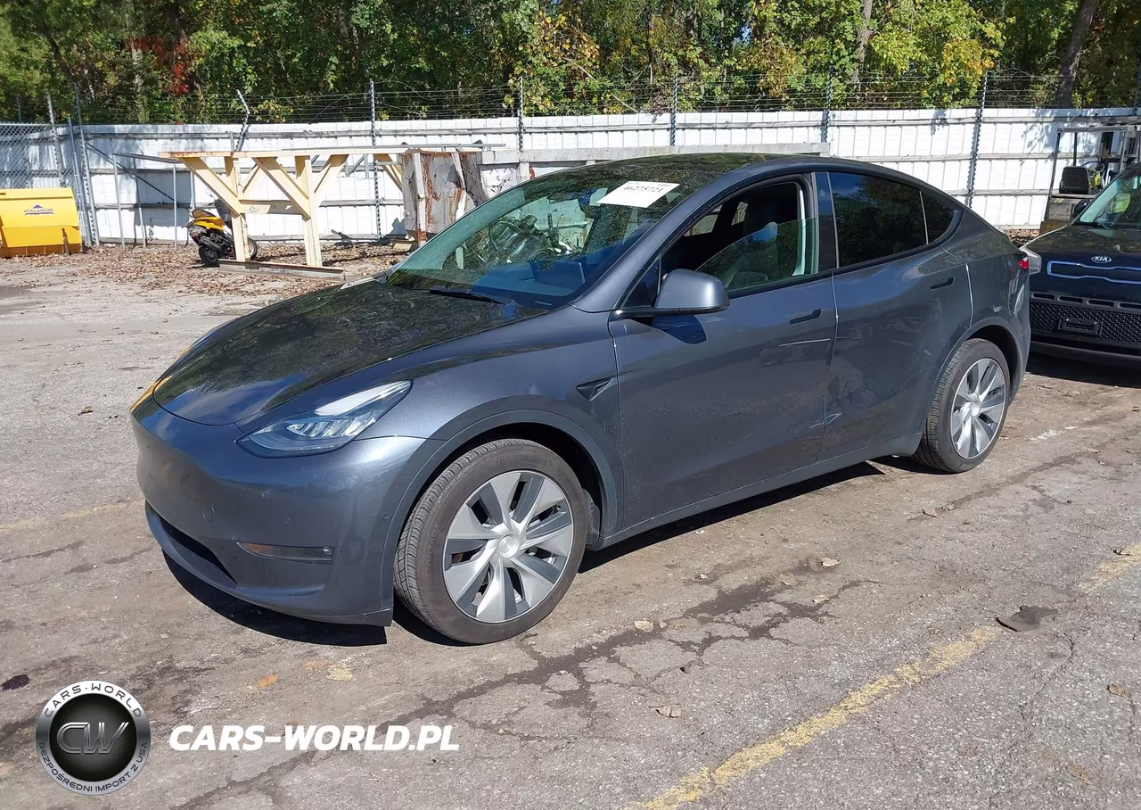 2021 Tesla Model Y Long Range Dual Motor All-Wheel Drive VIN:5YJYGDEE0MF254048 - 2