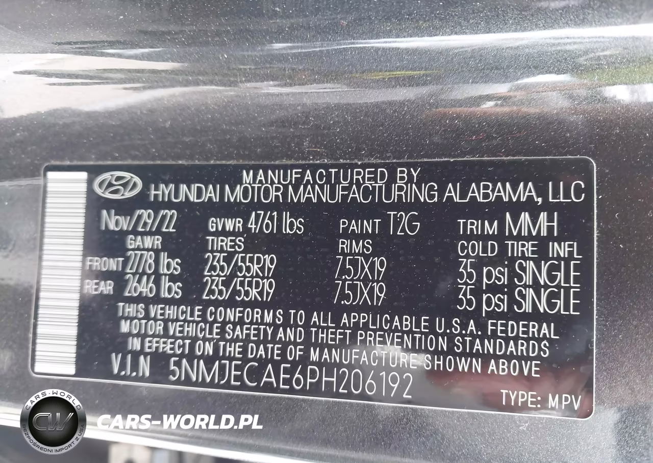 2023 Hyundai Tucson Limited VIN:5NMJECAE6PH206192 - 9