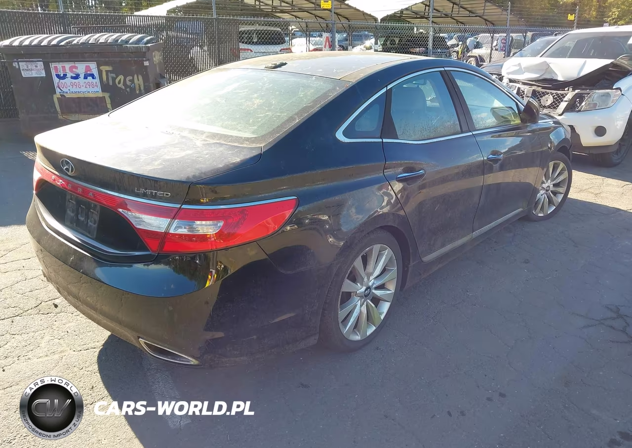 2014 Hyundai Azera Limited VIN:KMHFH4JG8EA376352 - 4