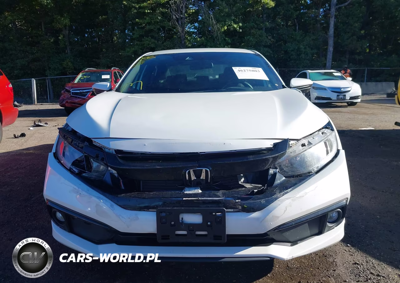 2020 Honda Civic Sport VIN:19XFC2E82LE024288 - 12
