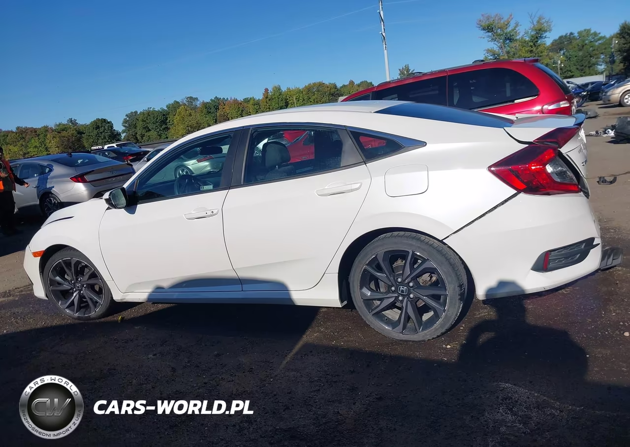 2020 Honda Civic Sport VIN:19XFC2E82LE024288 - 14