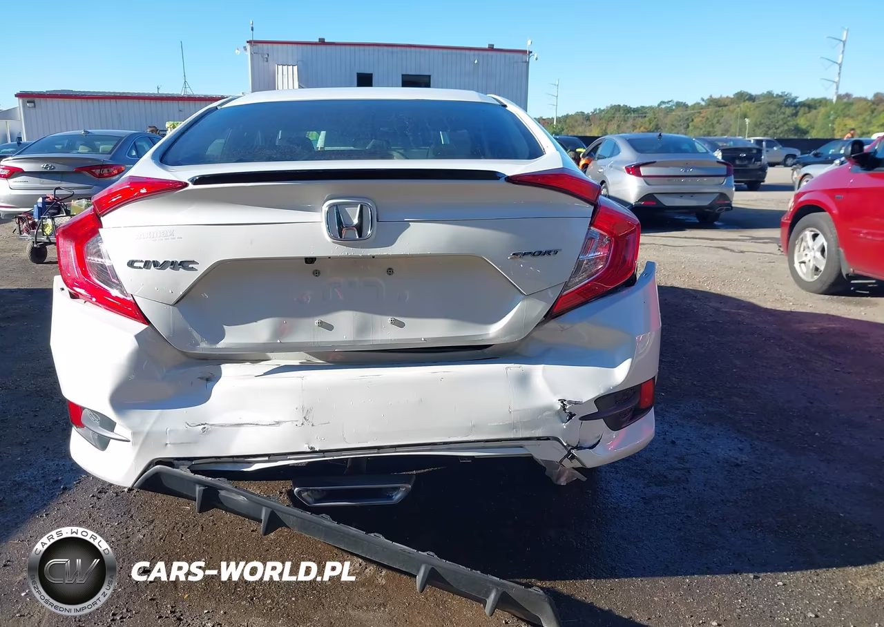 2020 Honda Civic Sport VIN:19XFC2E82LE024288 - 16