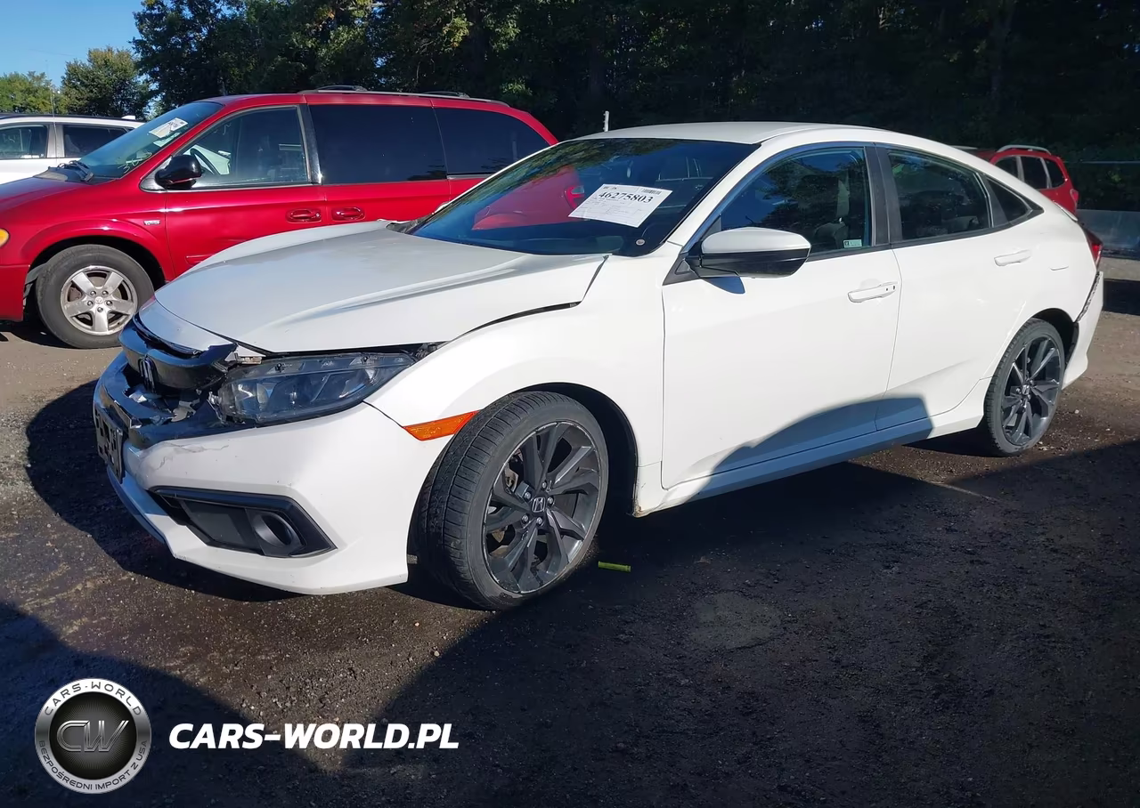 2020 Honda Civic Sport VIN:19XFC2E82LE024288 - 2
