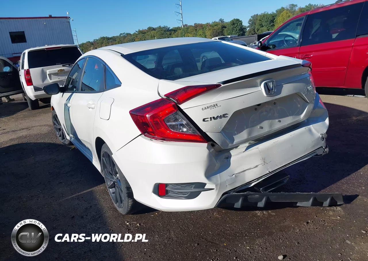 2020 Honda Civic Sport VIN:19XFC2E82LE024288 - 3
