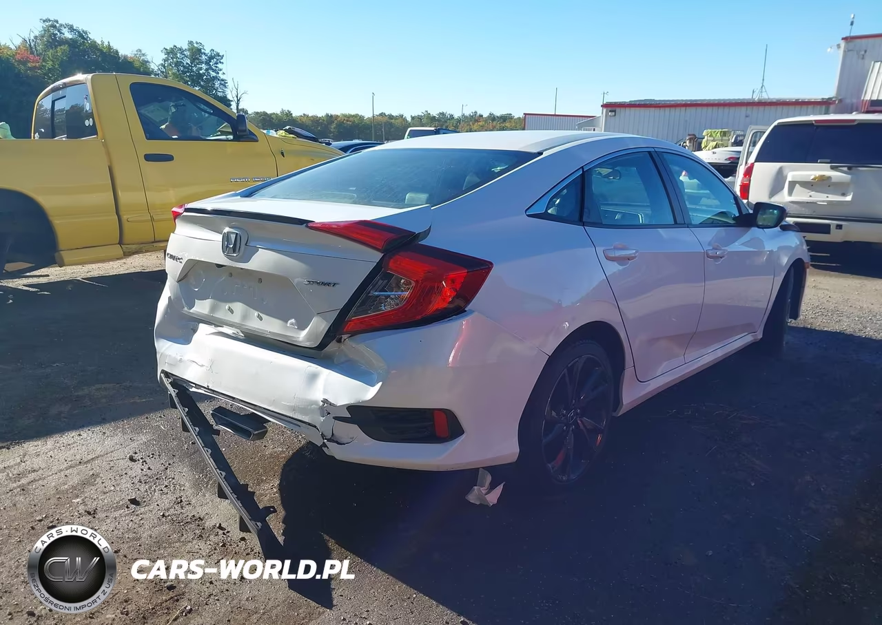 2020 Honda Civic Sport VIN:19XFC2E82LE024288 - 4