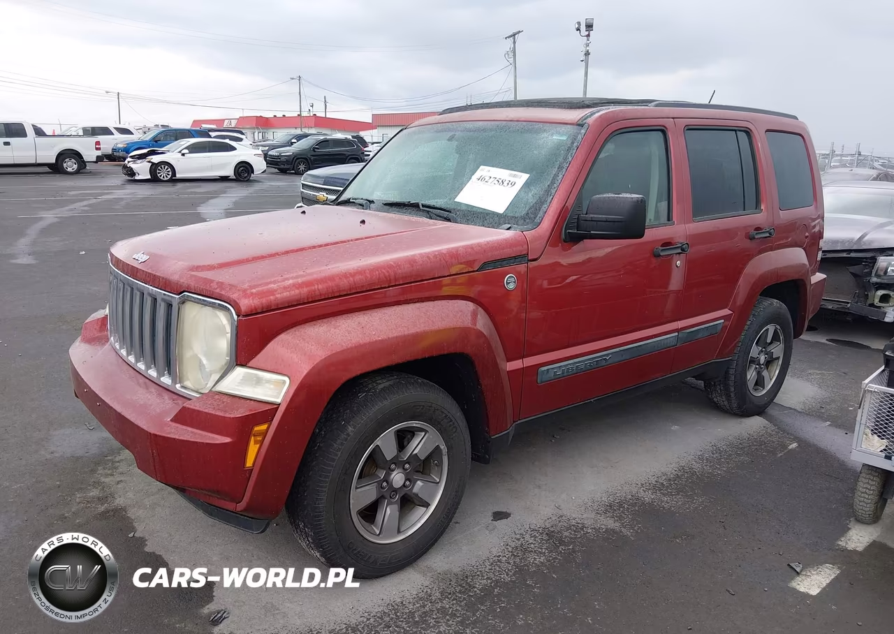 2008 Jeep Liberty Sport VIN:1J8GN28KX8W255001 - 2