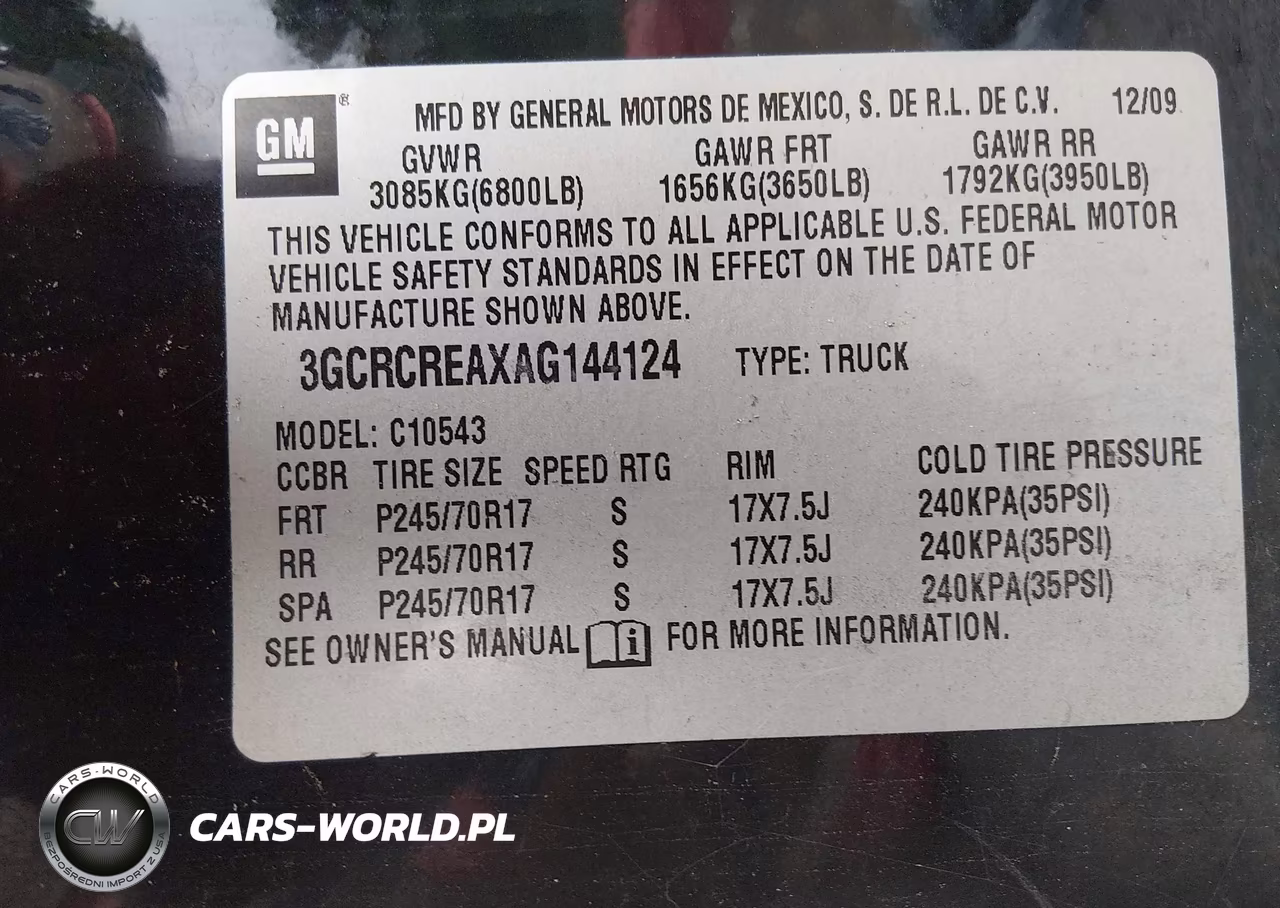 2010 Chevrolet Silverado 1500 Ls VIN:3GCRCREAXAG144124 - 9