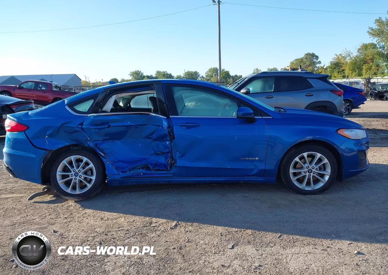 2019 Ford Fusion Se VIN:3FA6P0LU7KR197455 - 13